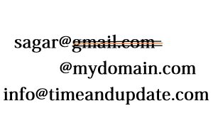 Free Email provider for Custom Domain - Costom Domain