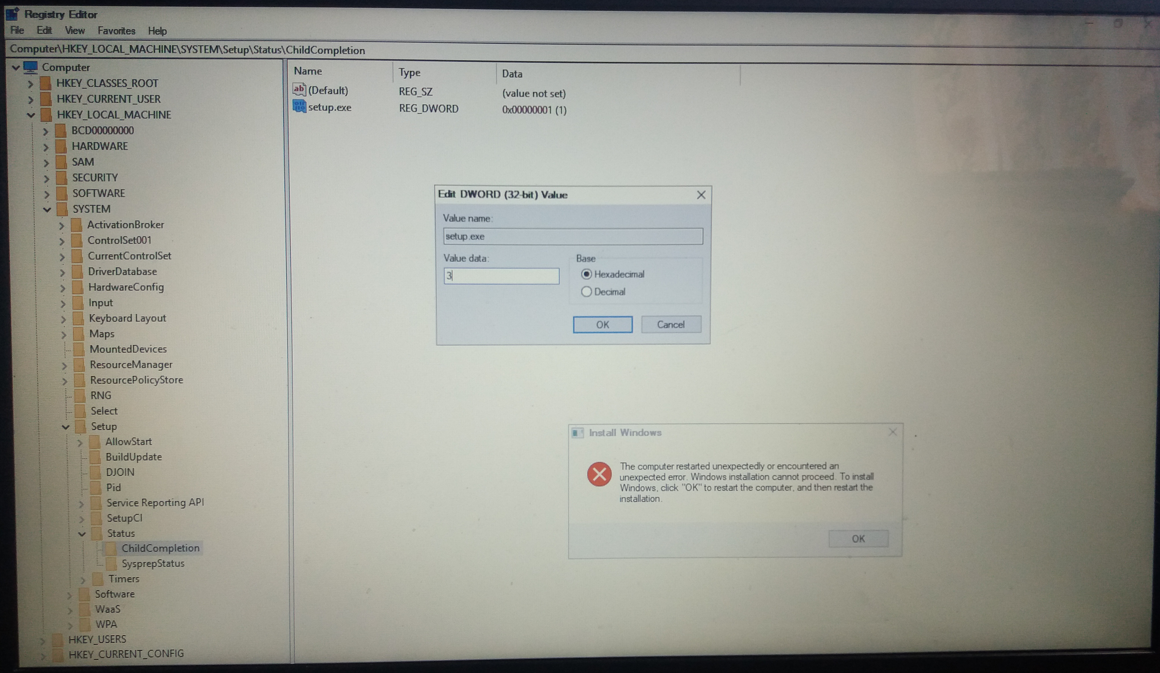 Image Register Editor Windows Fix WIndows Installation Error