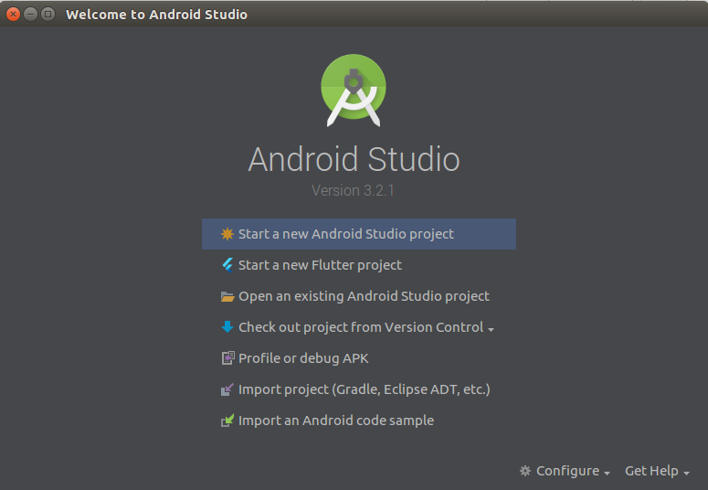 Create an Android app from Your Website Starting a project