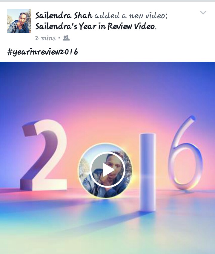 MAKE 2016 YEARS REVIEW IN FACEBOOK for 2017 Time and Update