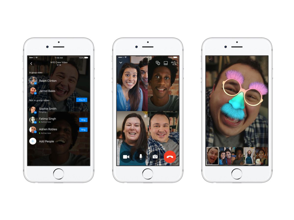 Group Video Chat in Facebook Messenger Time and Update