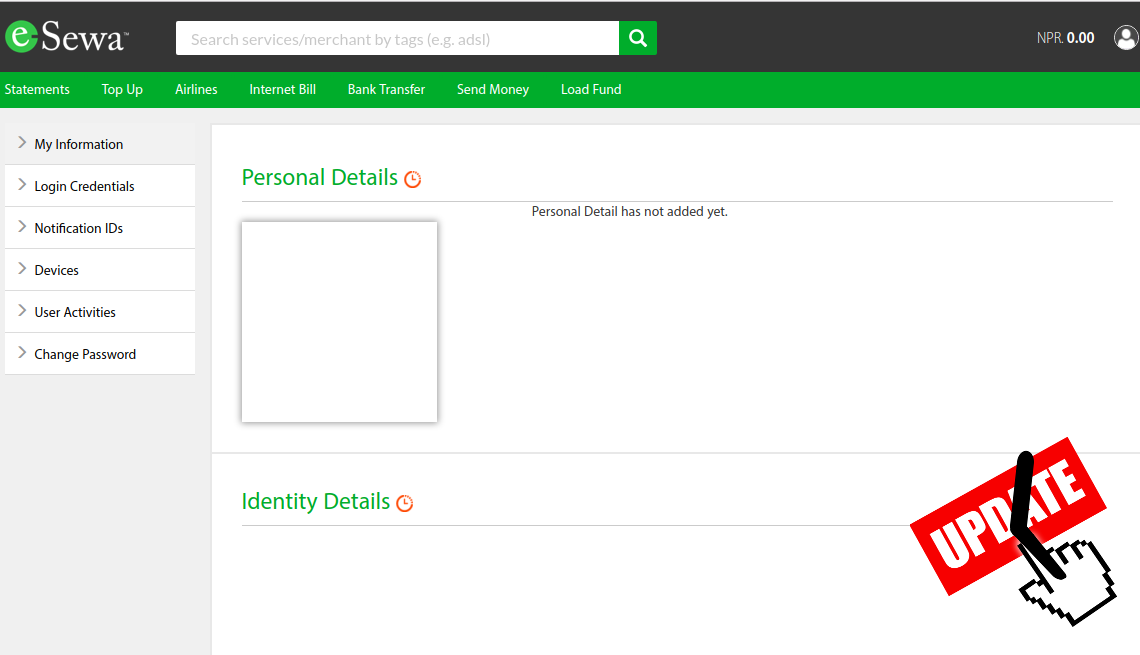 How to Create eSewa Account Updated - Time and Update