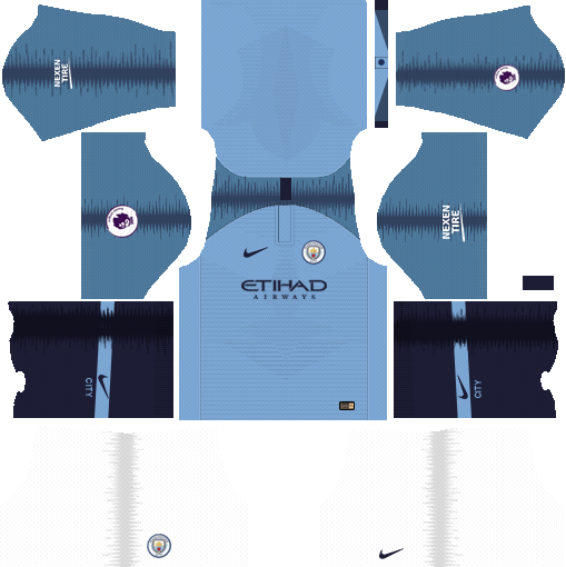 Manchester City 2019/20 Kit Dream League Soccer 2020